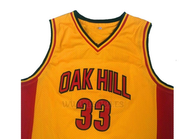 Camiseta Oak Hill Kevin Durant #33 Amarillo